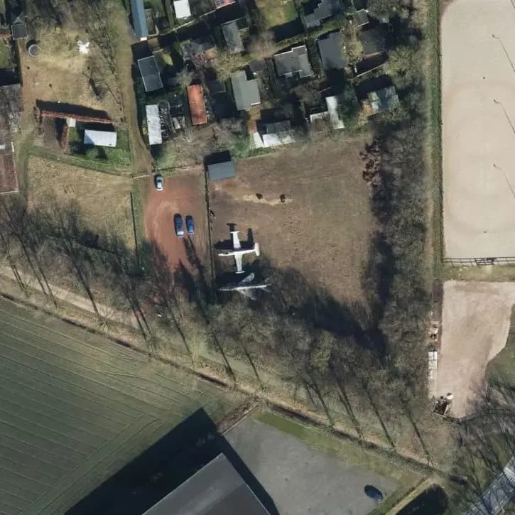 Verlaten Gevechts Vliegtuigen