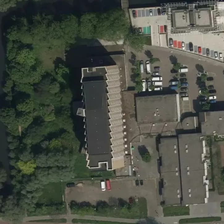 Verlaten Appartementen Complex