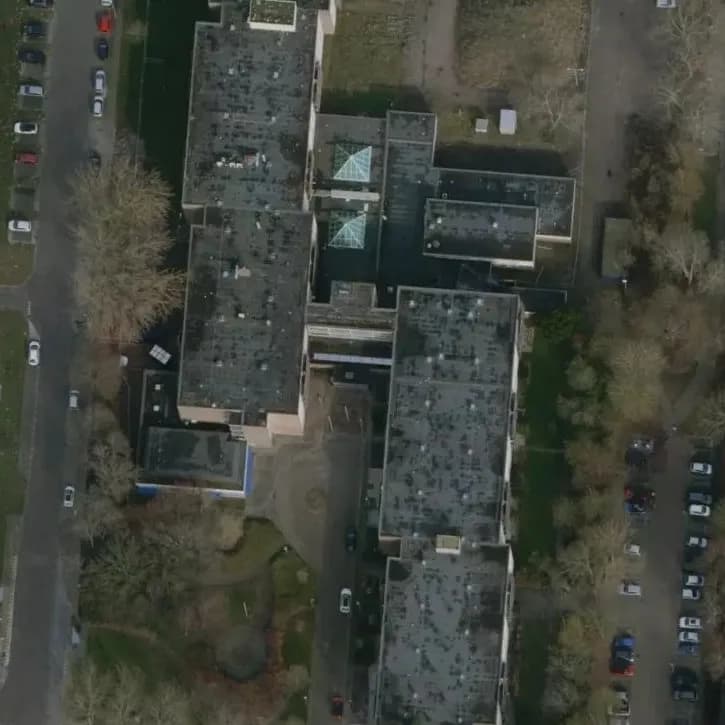 Verlaten Appartementen Complex