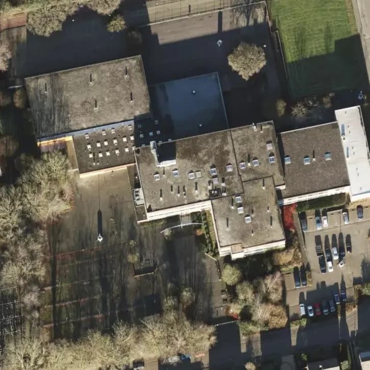 Verlaten Middelbare School