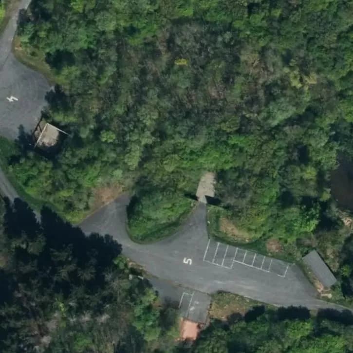 Verlaten Parkeerplaats	