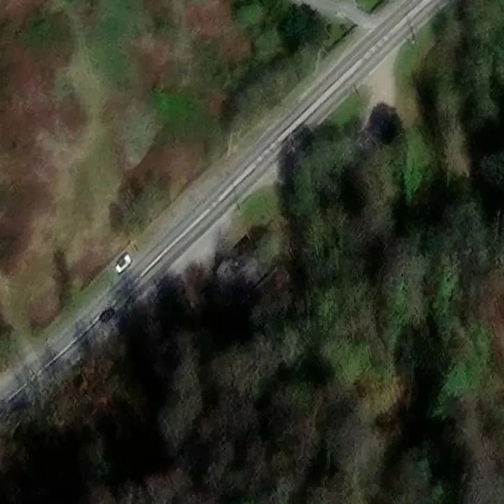 Verlaten Tankstation